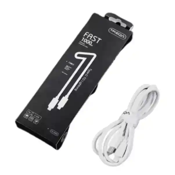 Cable Tipo C- Tipo C 1 Metro: Eficiencia Y Confiabilidad En Un Solo Cable