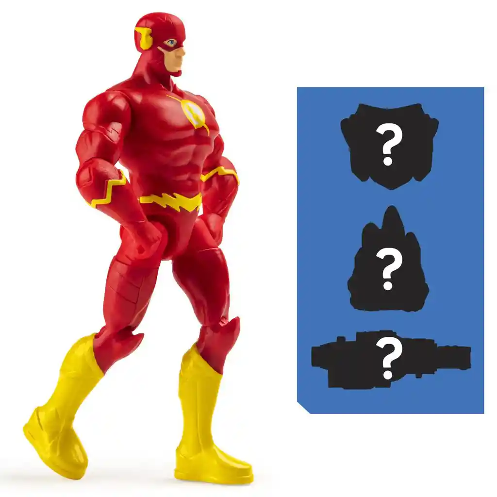 Figura Básica Flash 4 Pulgadas Dc Comics