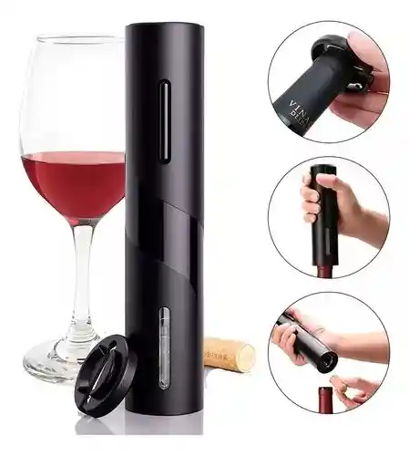 Destapador De Vino Electrico Saca Corcho Automatico