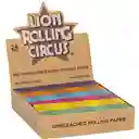 Cueros Lion Rolling Circus Organico Slim Kingsize