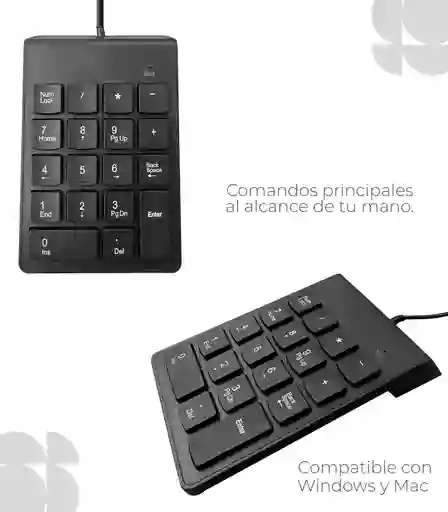 Teclado Númerico Usb