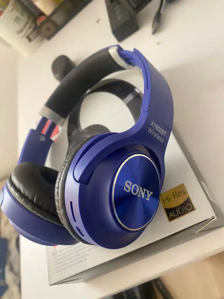 Audífonos Bluetooth Inalámbrico Sony Xy-800 - Color Azul