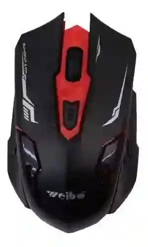 Mouse Gamer Inalámbrico 6 Botones 3200 Dpi Weibo Wb-705