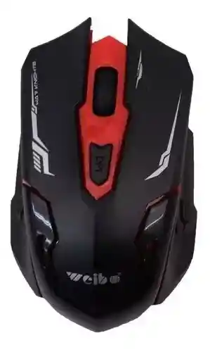 Mouse Gamer Inalámbrico 6 Botones 3200 Dpi Weibo Wb-705