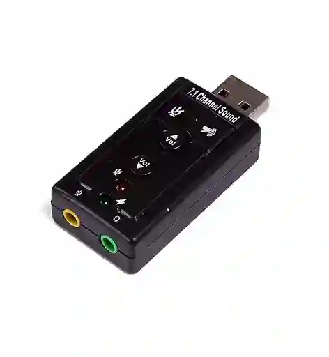 Tarjeta Usb De Sonido 7,1