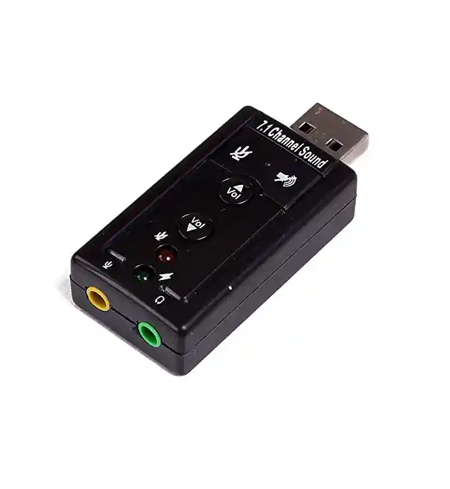 Tarjeta Usb De Sonido 7,1