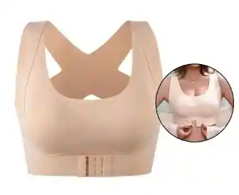 Brasier Corrector De Postura Para Mujer, Brasier Con Cierre Frontal