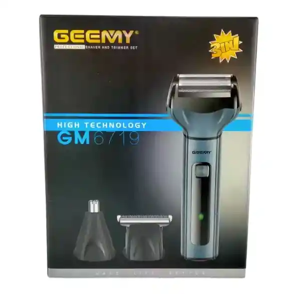 Afeitadora Geemy Gm-6719 Para Un Afeitado Preciso