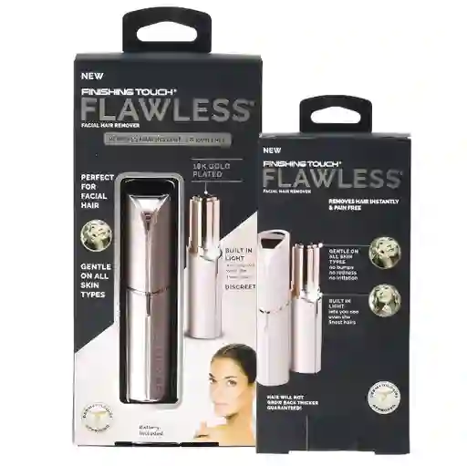 Depilador Flawless Facial Para Una Piel Suave Y Radiante