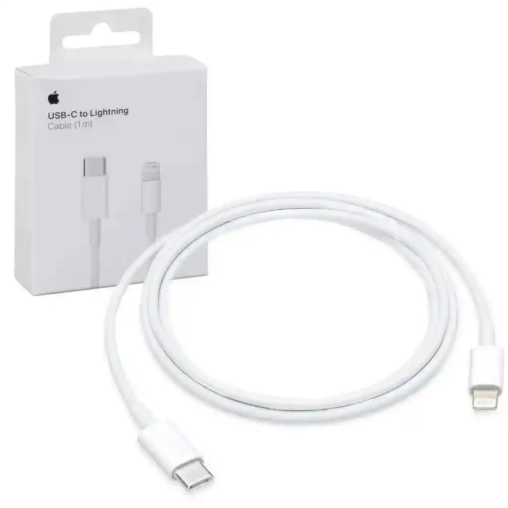 Cable Iphone Original Apple Tipo C A Lightning 1 Metro Carga Rapida A1703