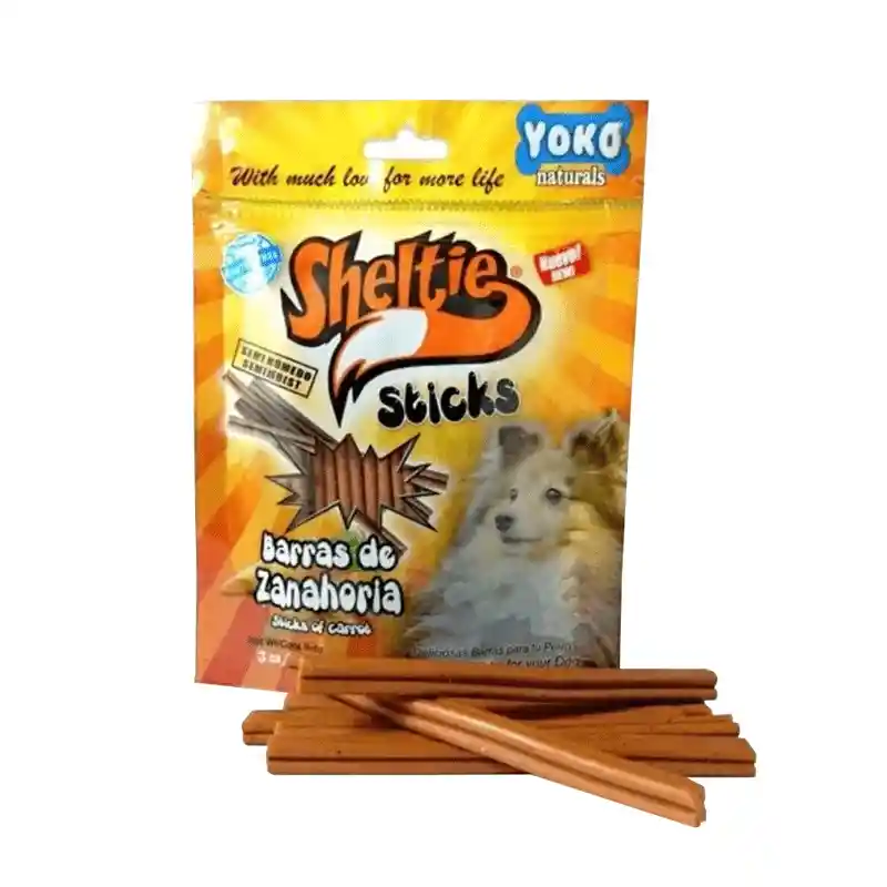 Sheltie Sticks Barra Zanahoria 85 Gr