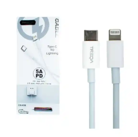 Cable De Carga Tipo C A Lightning Para Cargar Rápido