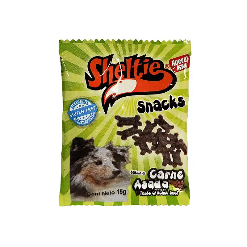 Sheltie Snacks Carne Asada 15 Gr