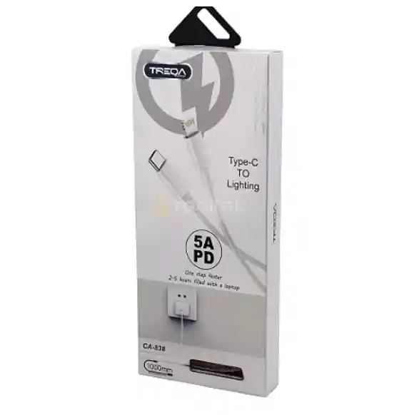 Cable De Carga Tipo C A Lightning Con Conectores Duraderos