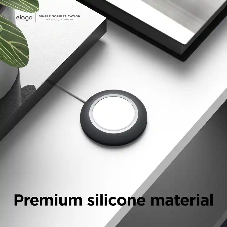 Estuche Para Base De Cargador Magsafe Elago En Negro