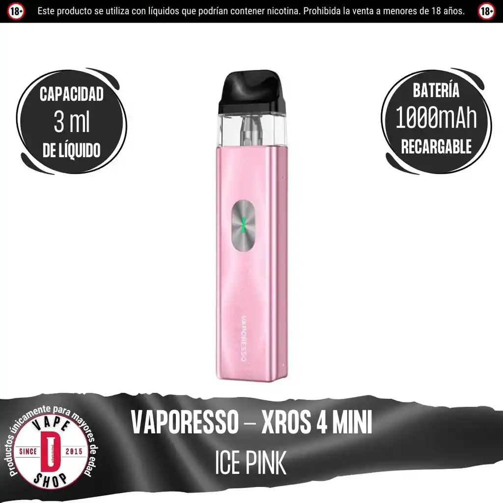 Xros 4 Mini Pod Kit - Ice Pink - Vaporesso