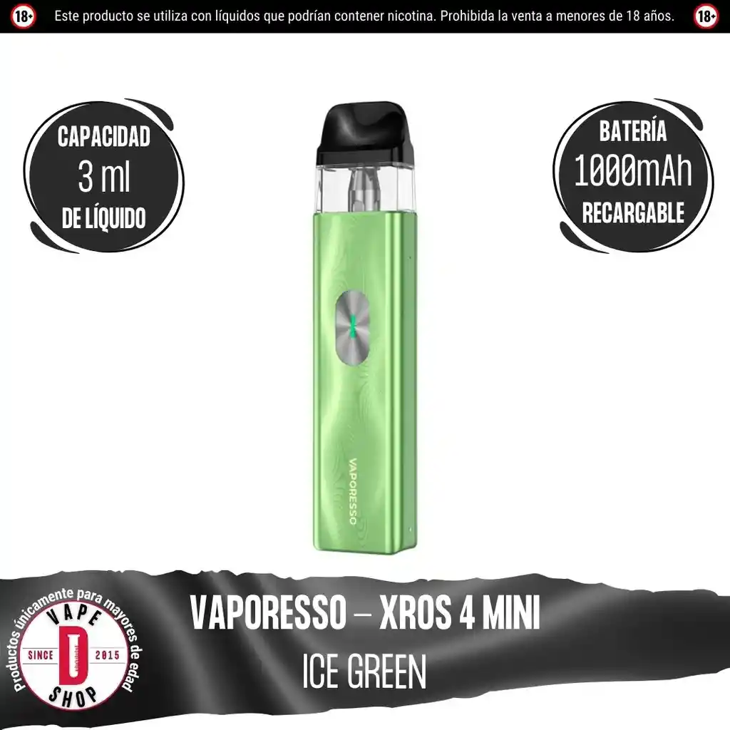 Xros 4 Mini Pod Kit - Ice Green - Vaporesso