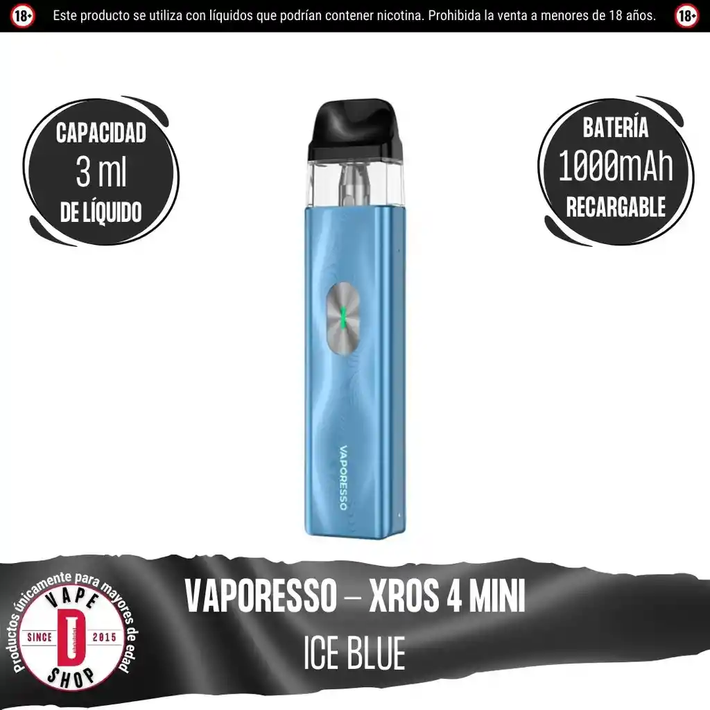 Xros 4 Mini Pod Kit - Ice Blue - Vaporesso