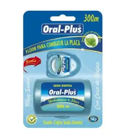 "oral-plus Seda Dental Con Extracto De Yerbabuena - Frescura Y Cuidado Bucal".