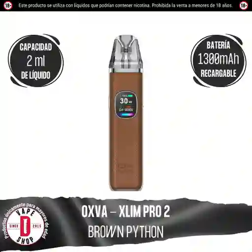 Xlim Pro 2 Pod Kit - Brown Python - Oxva