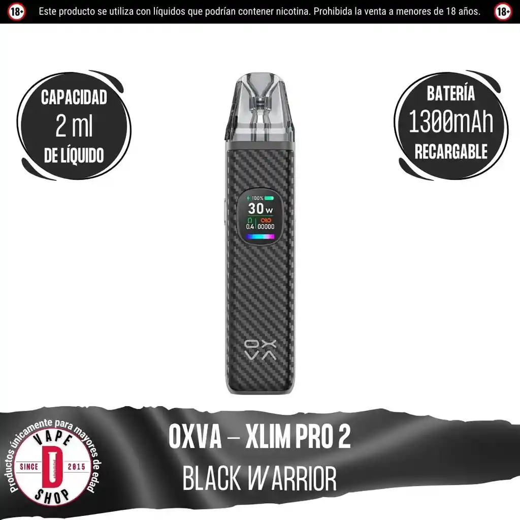 Xlim Pro 2 Pod Kit - Black Warrior - Oxva