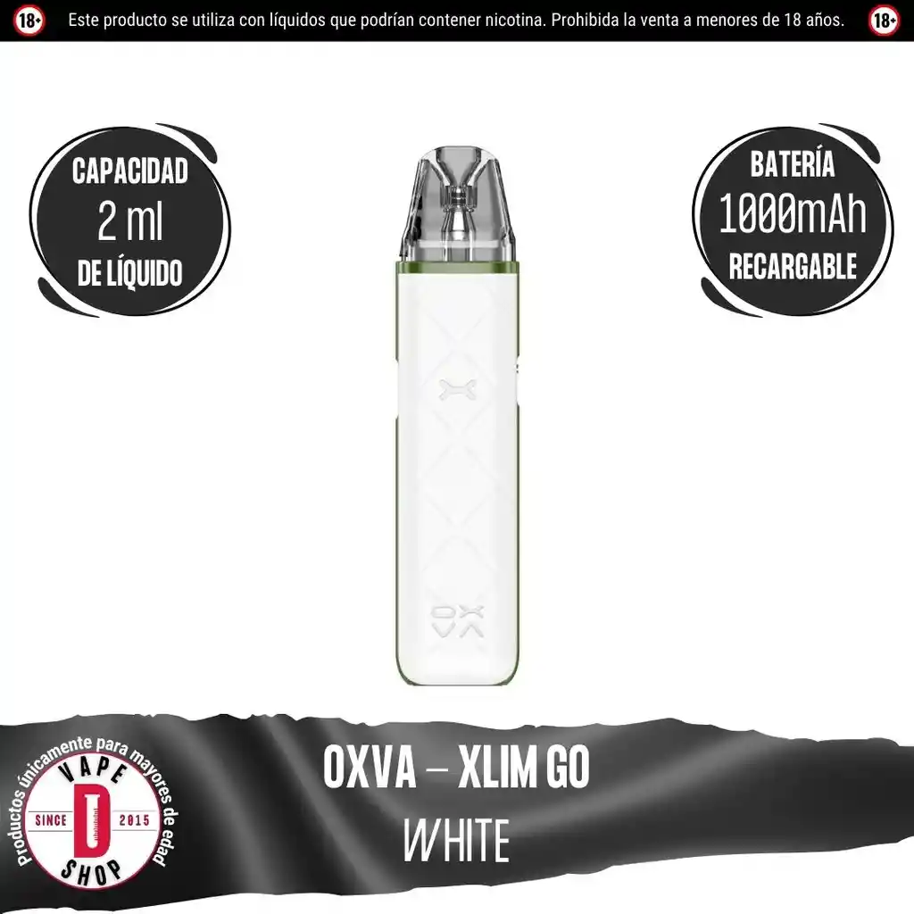 Xlim Go Pod Kit - White - Oxva