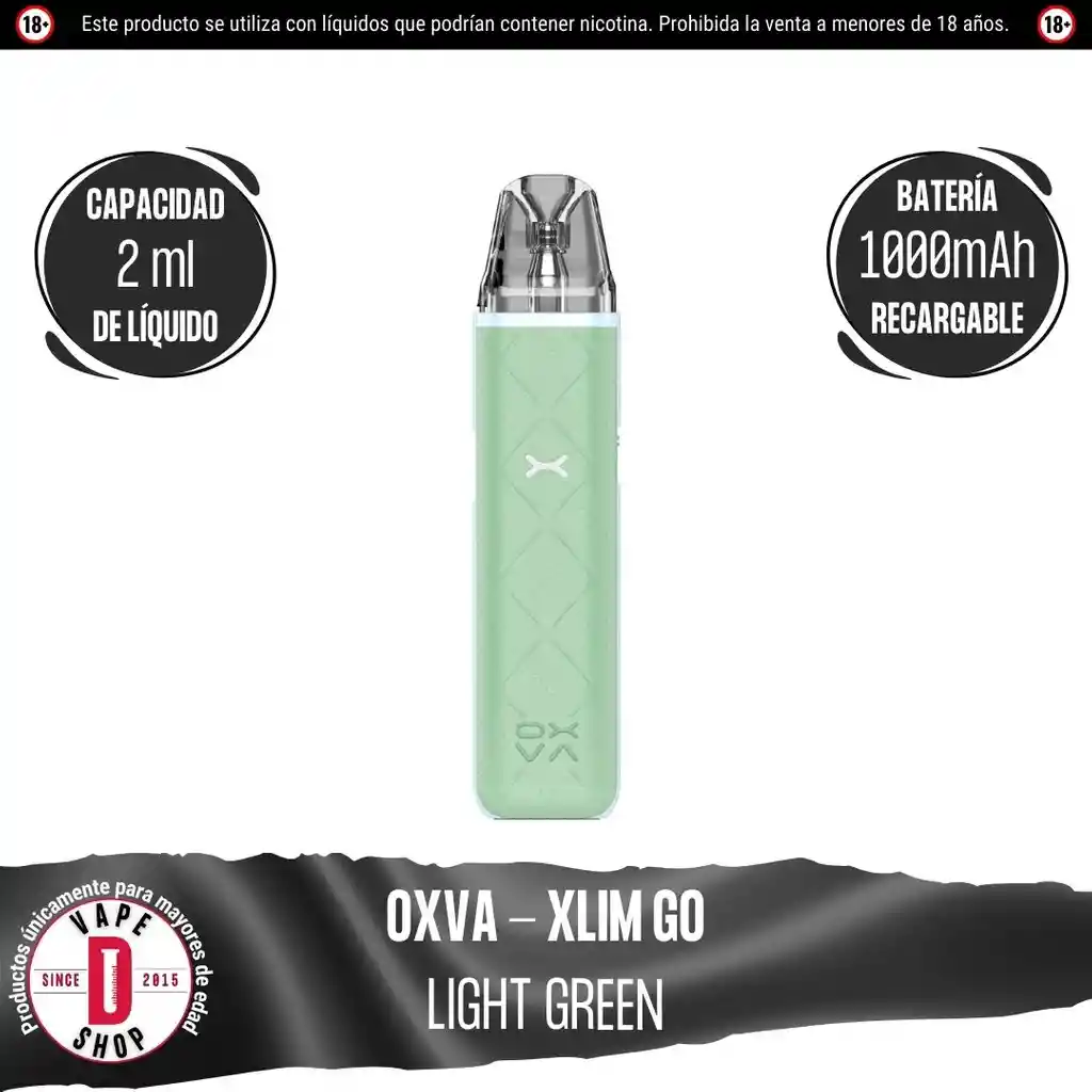 Xlim Go Pod Kit - Light Green - Oxva