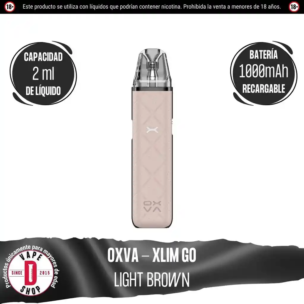 Xlim Go Pod Kit - Light Brown - Oxva