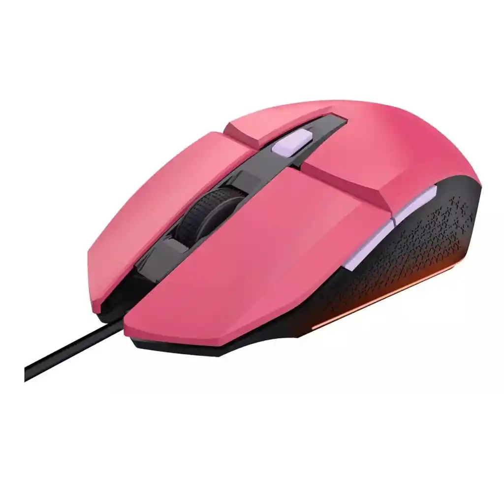 Mouse Gamer Rgb Programable 6 Botones Trust Felox | 6400 Dpi