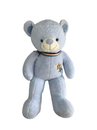 Peluche Oso Grande Azul Pastel
