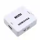 Convertidor Hdmi A Vga Adaptador Video Audio Hdmi2vga