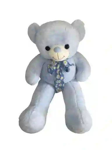 Peluche Oso Azul Pastel