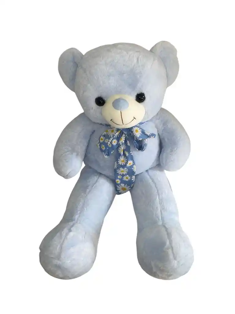 Peluche Oso Azul Pastel