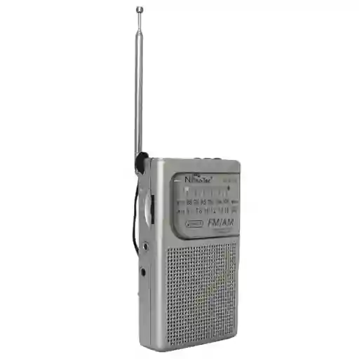 Radio Portatil Am Fm Con Ranura Usb Recargable
