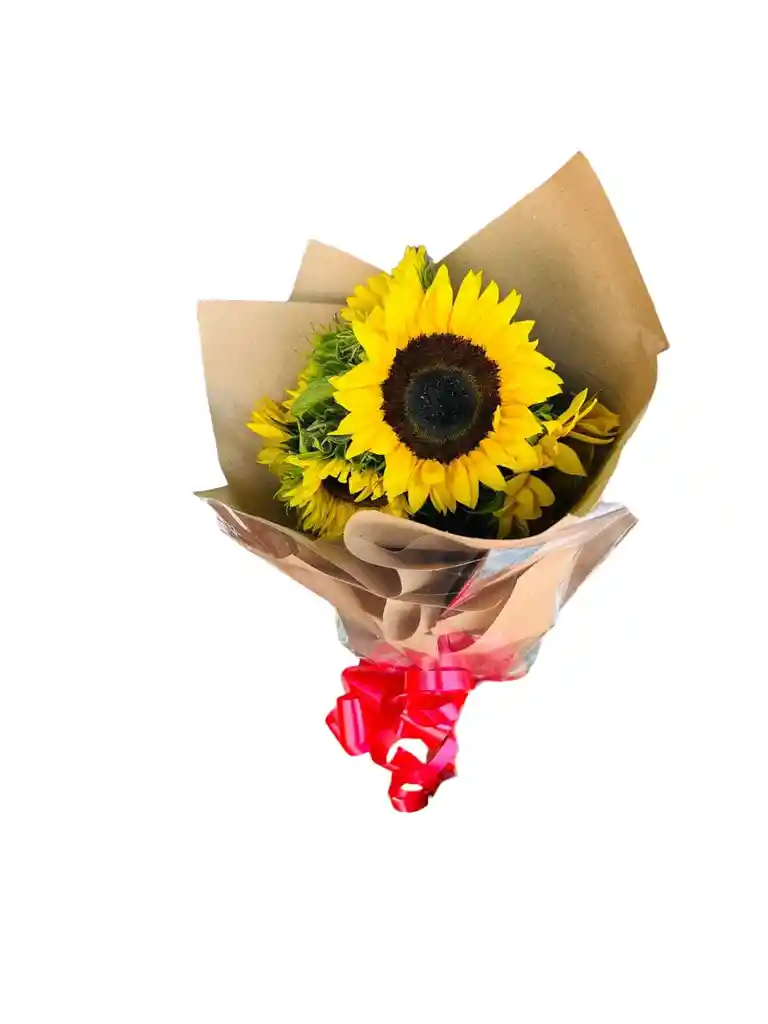 Girasoles En Bouquet