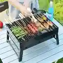 Mini Asador Parrilla Brasero A Carbón Portátil Plegable