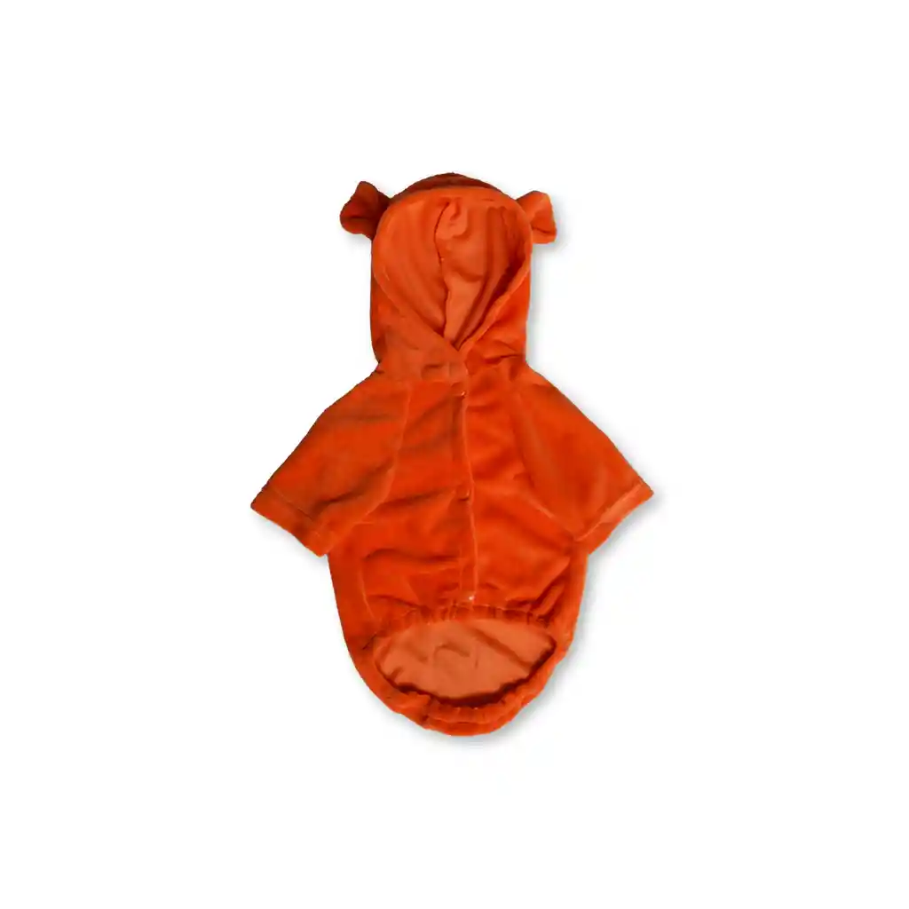 Hoodie Xxs Orejas Suavetina Naranja