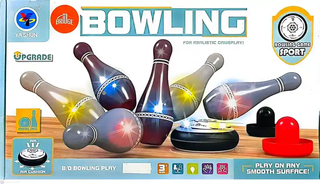 Bolos Galácticos: Juego Interactivo Con Disco Giratorio Y Accesorios Divertidos