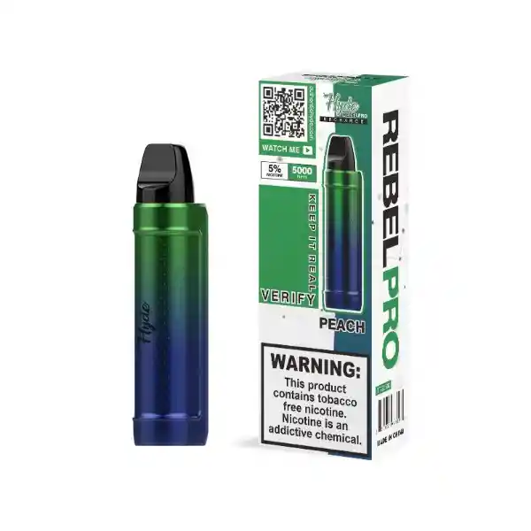 Vape 5000 Puff Hyde Rebel Peach