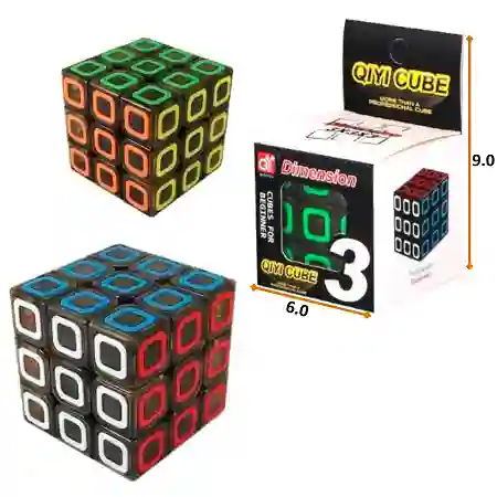 Rubik Cubo Magico Profesional Cubo Rubik 3x3 Qiyi Dimensio