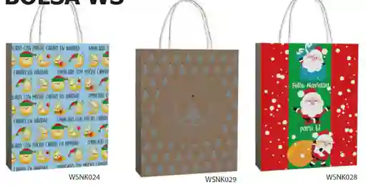 Bolsa De Navidad Grande Larga - Tamaño 34 X 13,5 X 51,5