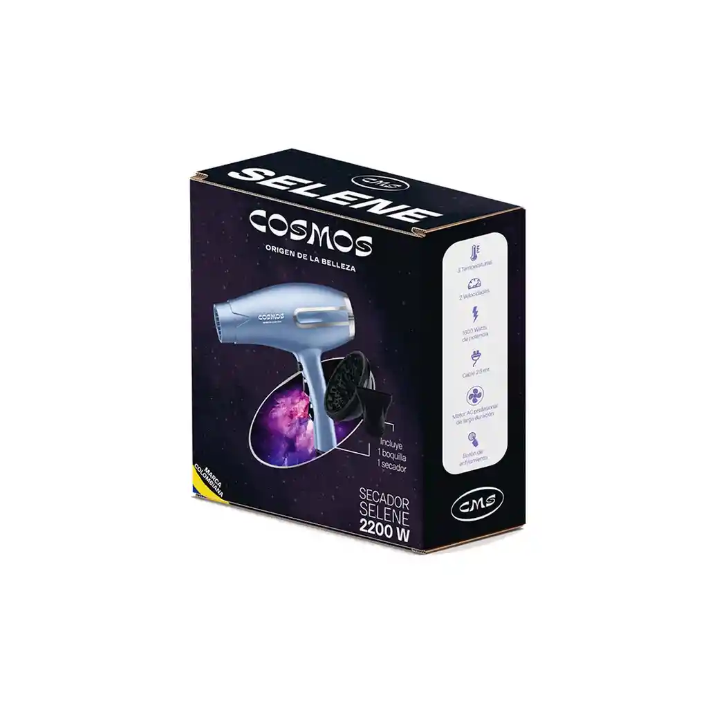 Secador Para Cabello Cms Cosmos Selene