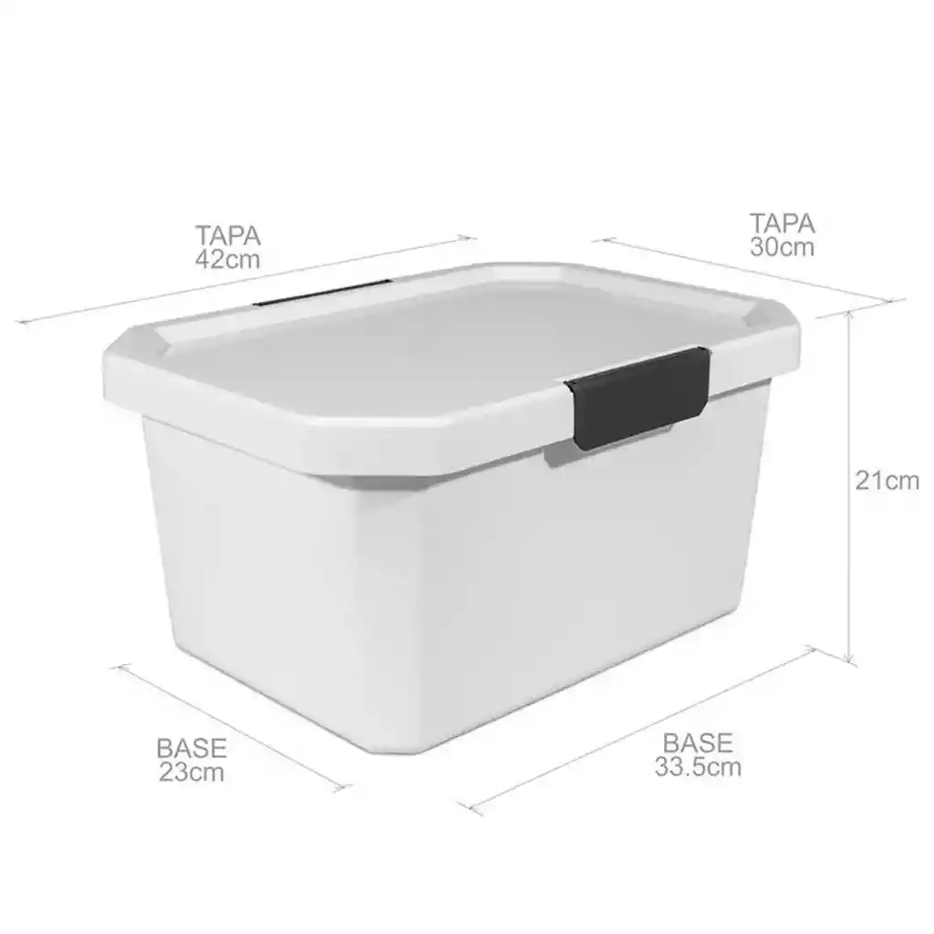 Recipiente 16l Estrabox 4-1046812 Congelación -blanco