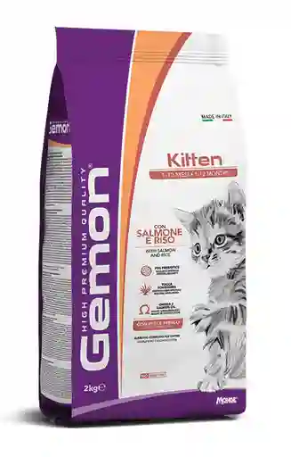 Gemon Kitten Salmón Y Arroz 2 Kg