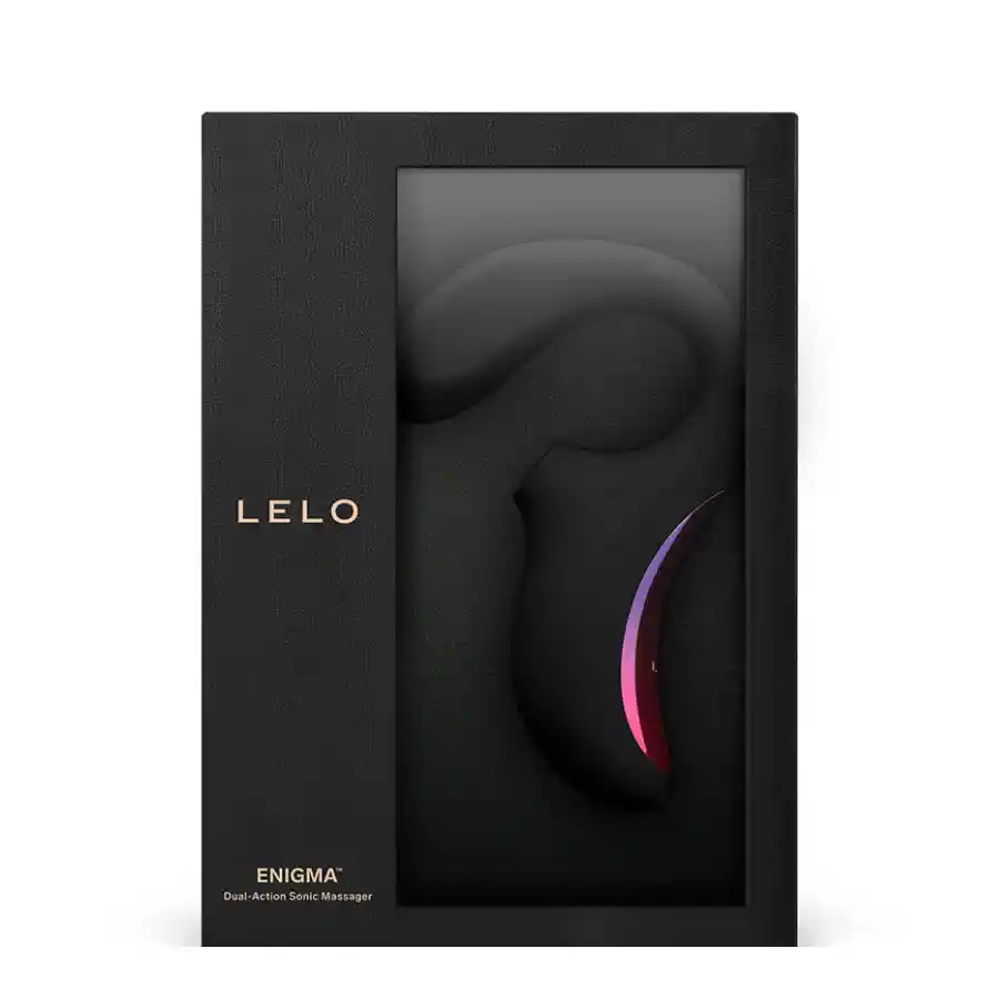 Vibrador Y Succionador Enigma Negro Lelo