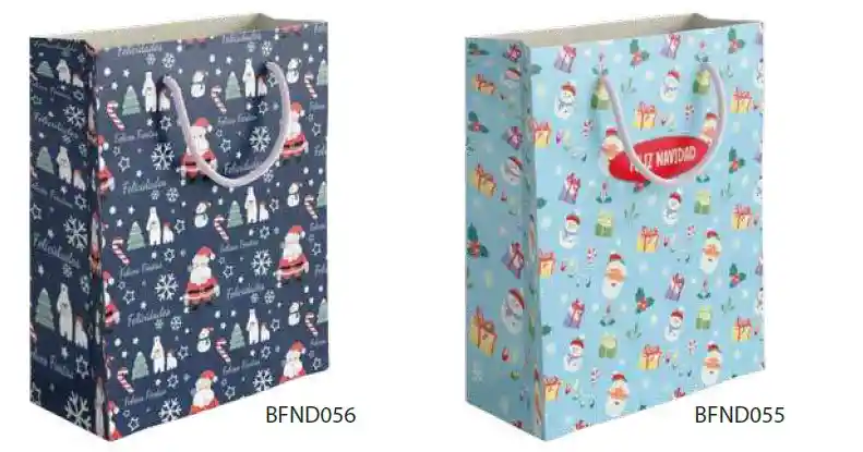 Bolsa De Navidad Extra Grande Larga Bf - Tamaño 40 X 20 X 56