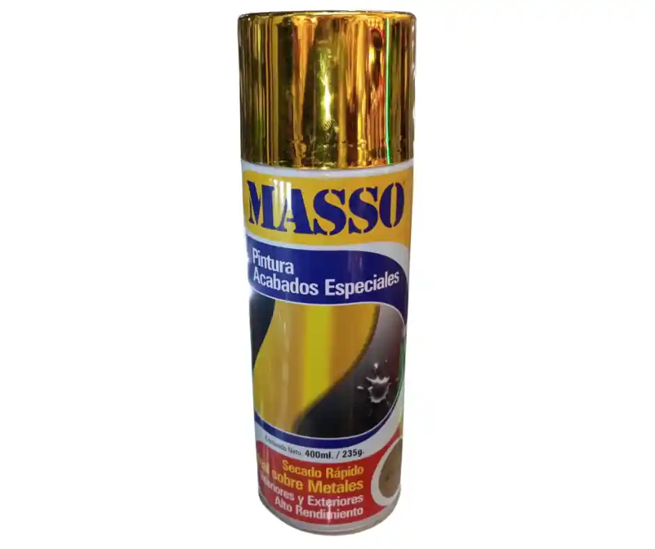 Pintura Aerosol Oro 18 Kilates 71717 Masso