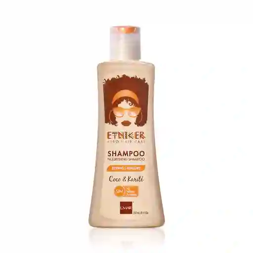 Shampoo Nutritivo E Hidratante Rizos Etniker 250ml