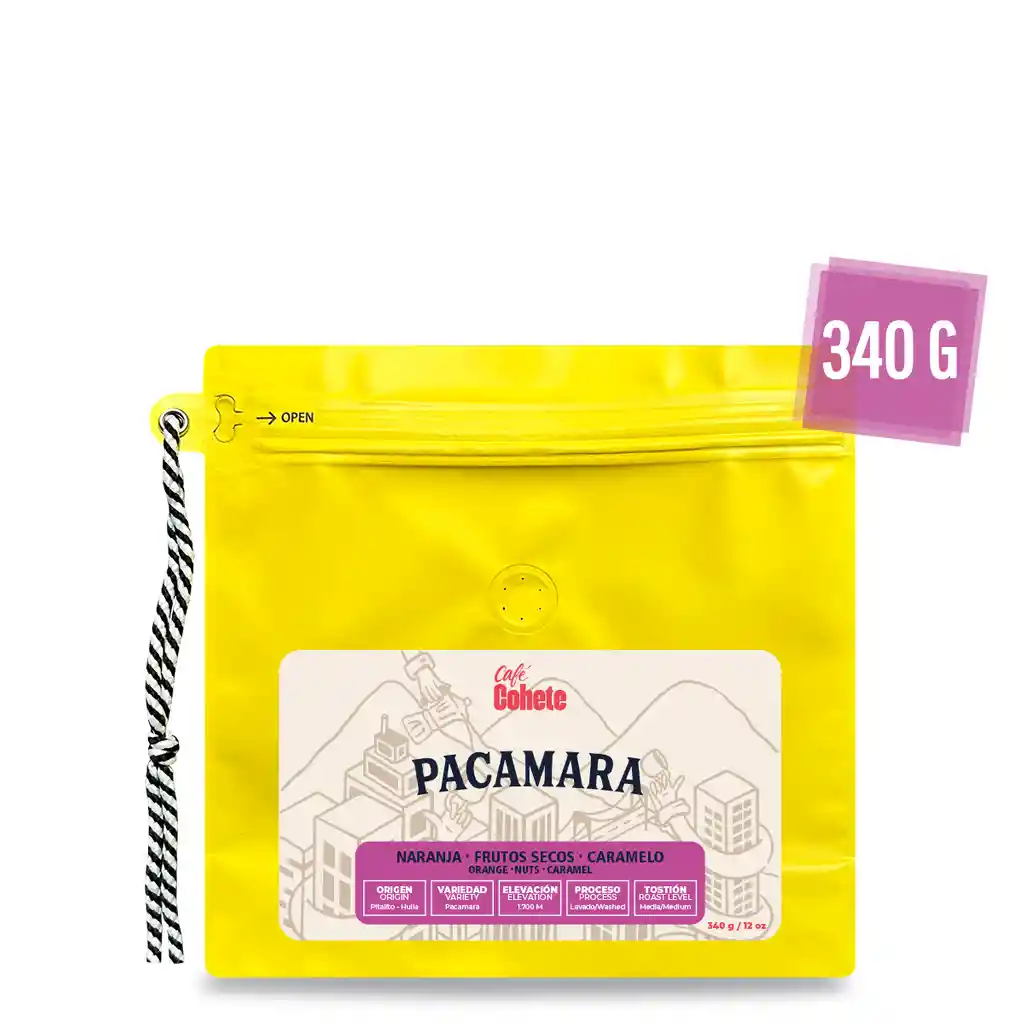 Café Especial Edición Pacamara 340 G (molido)