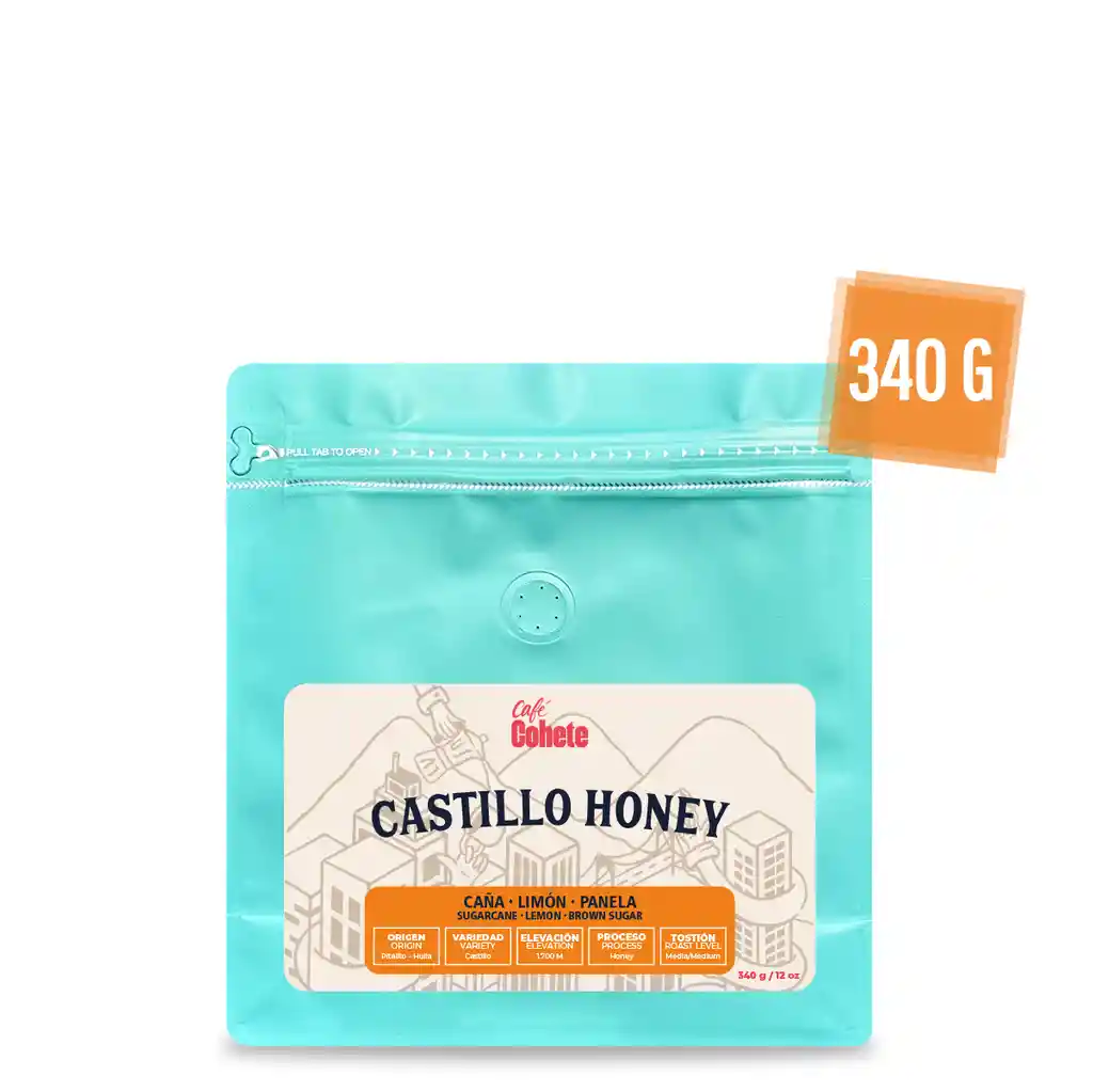 Café Especial Edición Castillo Honey 340 G (molido)